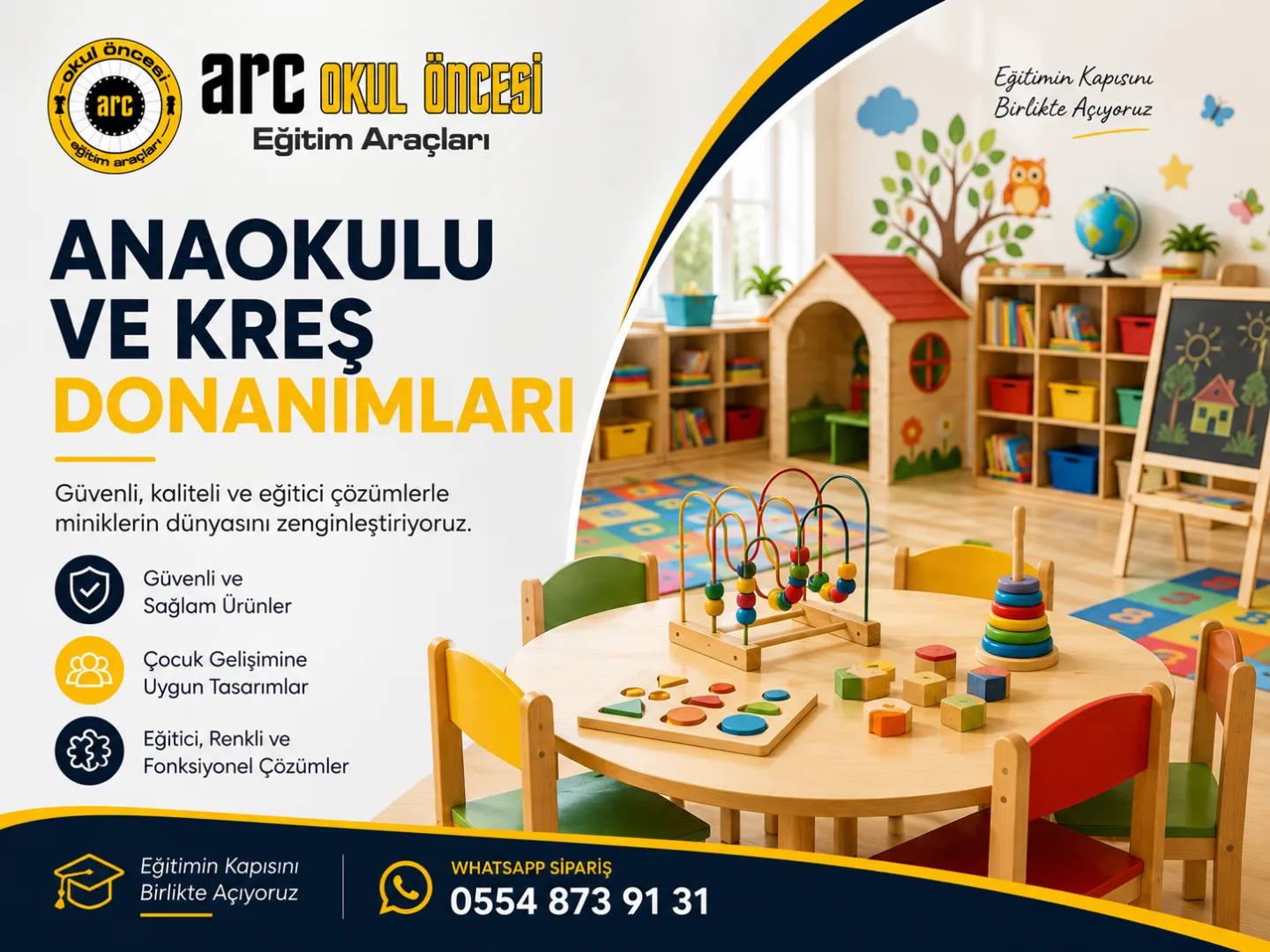 Anaokulu ve Kreş Donanımları
